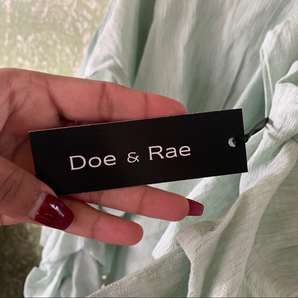 Doe & Rae Ruffled Off-Shoulder Top - Picture 8 of 8